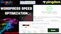speed up wordpress websites speed optimization