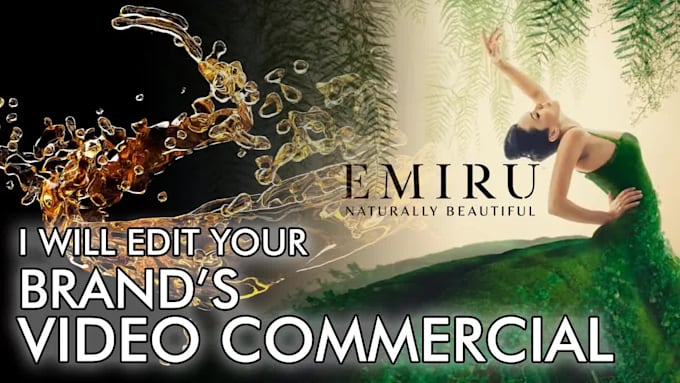 create an attractive brand commercial video