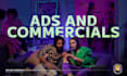 edit high quality video ads and commercials