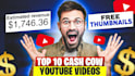 create top 10 cash cow faceless videos and youtube automation