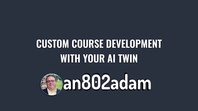 create an elearning course content with multi view ai avatar