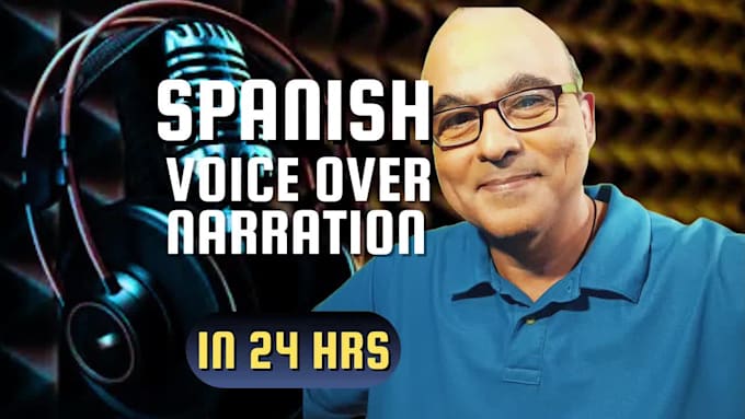 record a spanish corporate video voice over narration