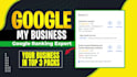 optimize google business profile for local SEO, gmb and maps ranking, 3 pack gbp