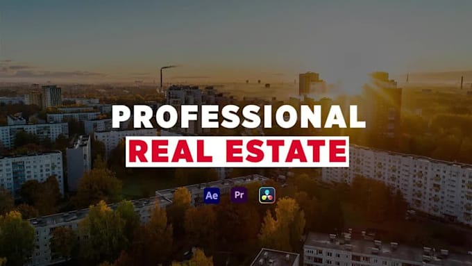 edit a professional real estate video