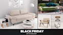 3d product rendering, create a sofa, chair, and furniture
