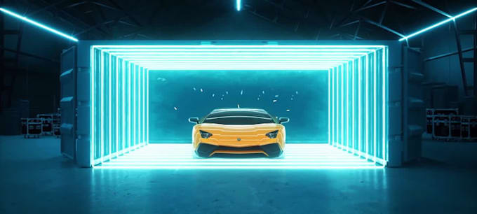 do amazing car video intro logo animation or car opener