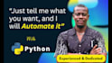 build a python automation bot using selenium and playwright