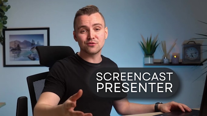create a software tutorial video with screencast spokesperson