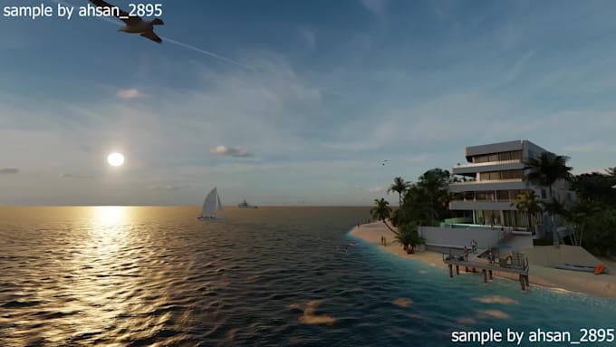 Make archicad modelling, render realistic image and walkthrough ...