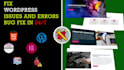 fix wordpress, php errors, issues, customization and backups