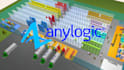 build simulation models using anylogic