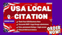 do top usa local citations manually