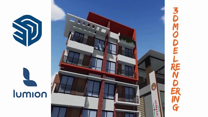 do architectural 3d modeling, animation rendering in sketchup and lumion