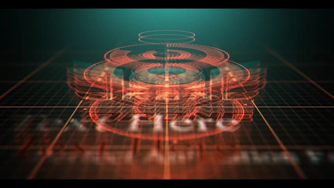 create animated logo intro video