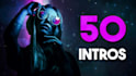 create 50 logo intro video animations