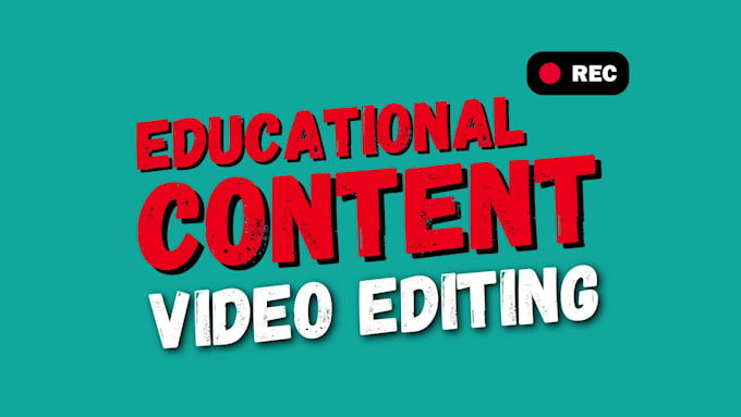 make video editing for your podcast , course , tutorial , zoom broadcast