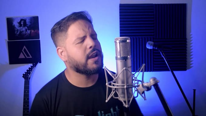 be your professional male rock metal singer, vocalist
