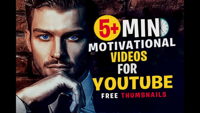 create motivational videos for your youtube channel