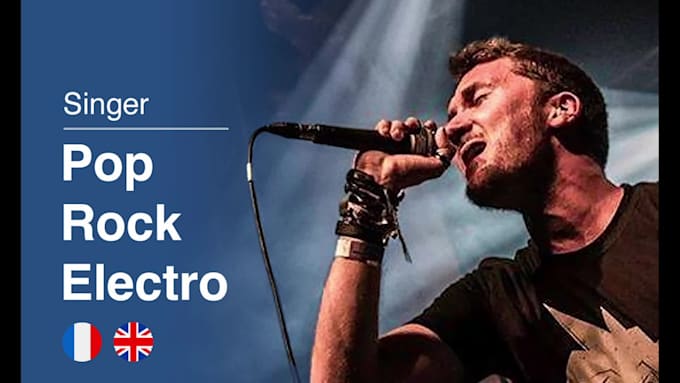 record your male pop, rock sing for your track