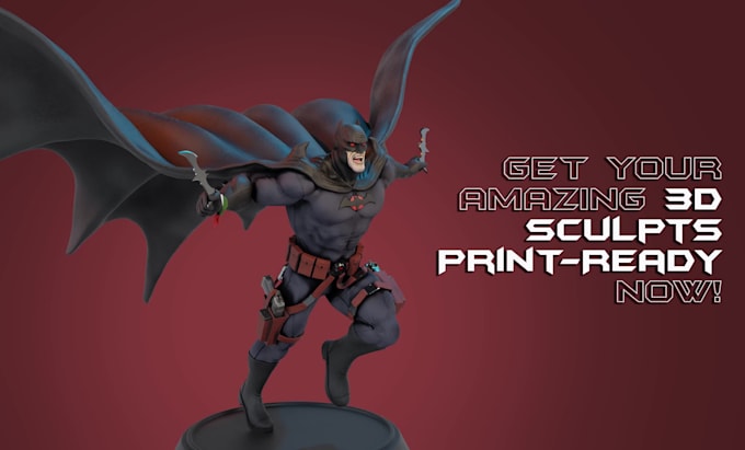 sculpt amazing 3d character models for 3d printing