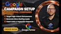 set up google ads for your roofing company