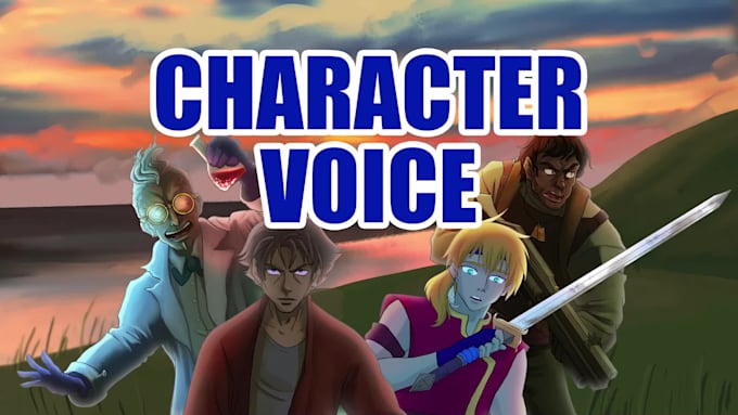 voice your animation or video game character