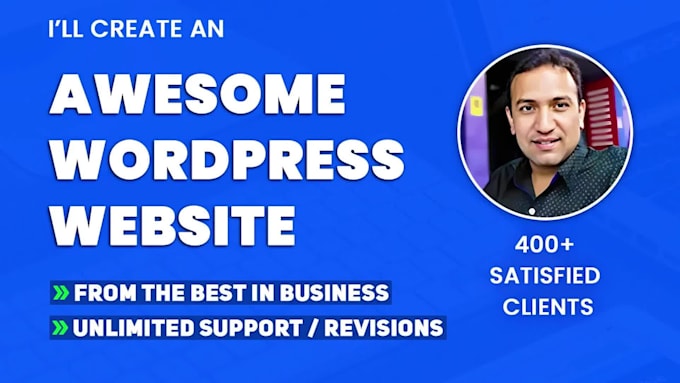 do premium stunning wordpress website development