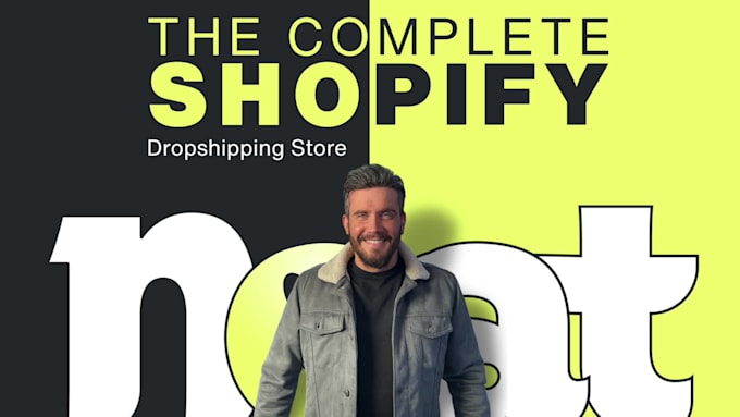 create a complete shopify store with branding