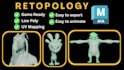 optimize your high poly model into game ready mesh