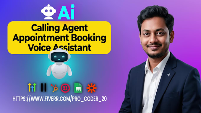 build an ai voice assistant, ai appointment booking,  ai calling agent