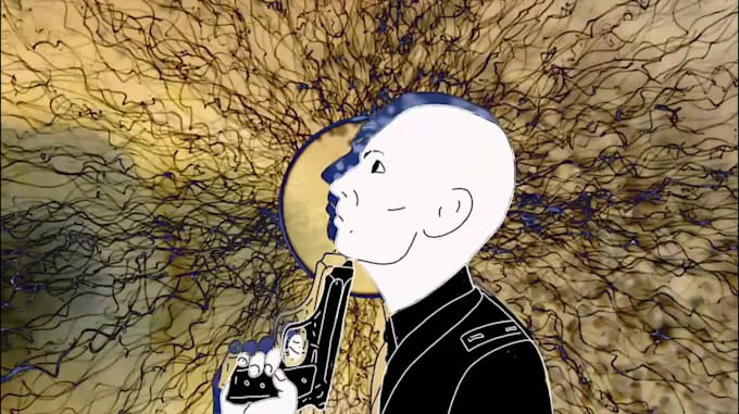 make awesome trippy footage animated music video