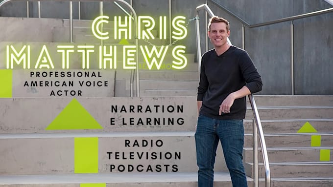 record a conversational american male voice over