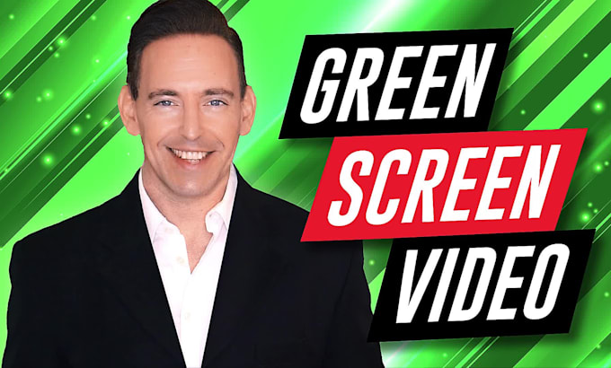 create an amazing green screen video and be your green screen spokesperson