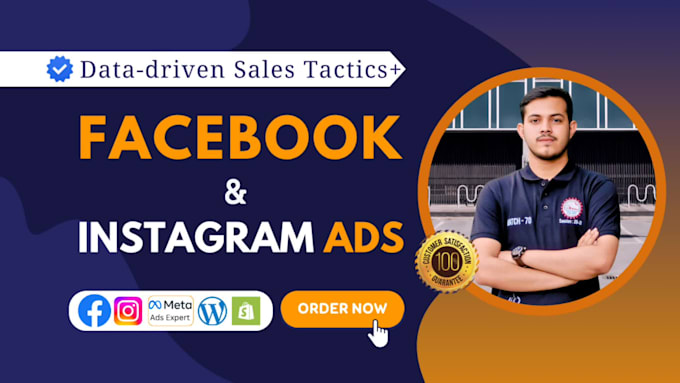 be expert facebook and instagram ads campaign manager for meta,shopify marketing