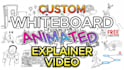 do custom whiteboard animation explainer video doodle video