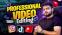 do pro video editing for youtube talking head video and vsl