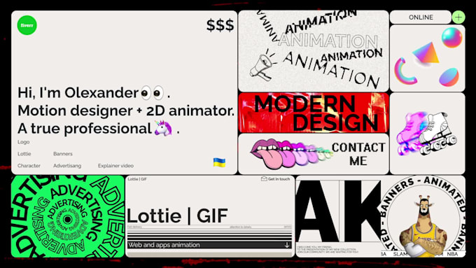make professional motion graphics animation in after effects