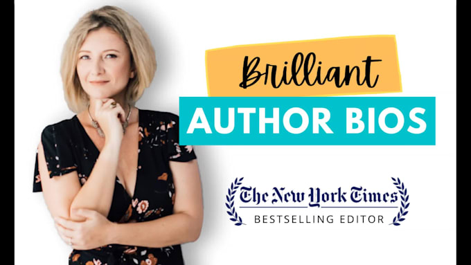 write a compelling author bio