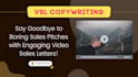 write persuasive video sales letter vsl copywriting