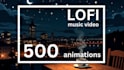 create an exclusive lofi animated video for you