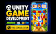 develop unity mobile game for android ios in 2d and 3d