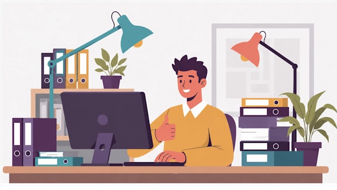 create custom 2d character explainer video animation