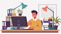 create custom 2d character explainer video animation