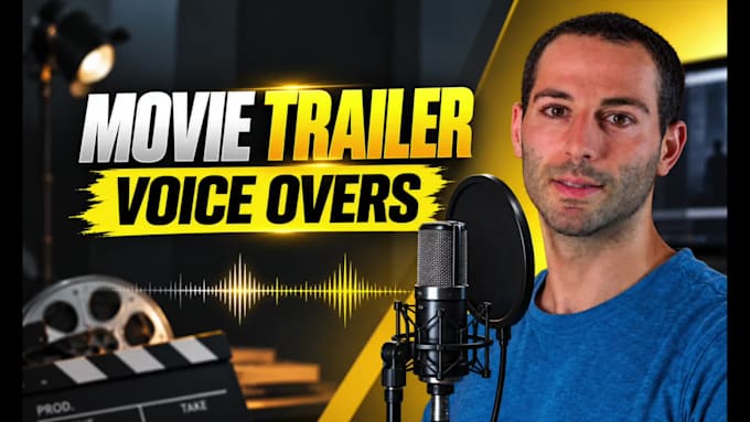 record an epic movie trailer voice over