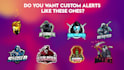 do elements alerts for twitch, facebook gaming and youtube