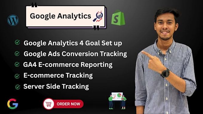 set up ga4 ecommerce tracking, google analytics 4,ga4 sever side tracking bygtm