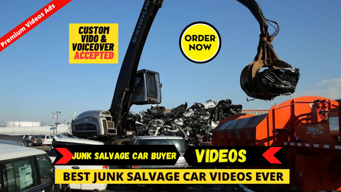 make junk salvage cars buyer short video ads