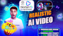 create professional realistic ai video