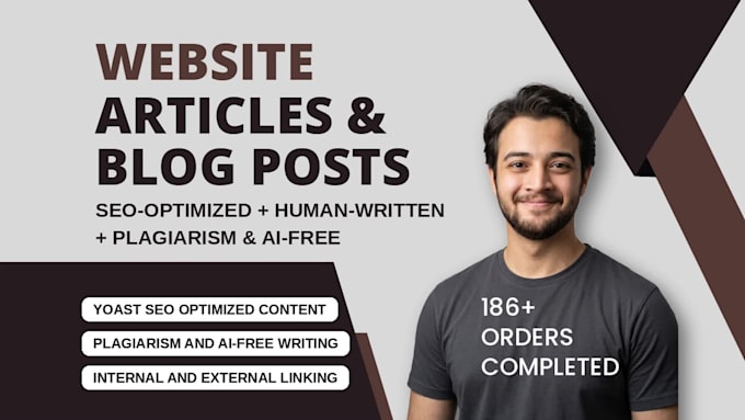 write website content, articles, and blog posts
