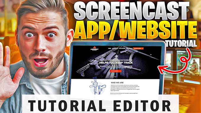 screencast how to use website or app tutorial video